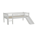 Vipack Forrest Low Mid Sleeper with Slide Beech White