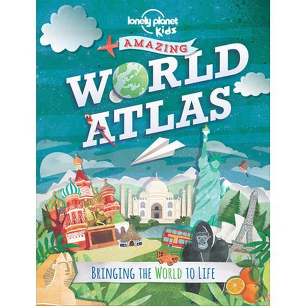 deer industries kids accessories. Lonely planet kids Amazing World Atlas. Perfect present for boys and girls to learn more about the world. Makes a great gift for kids too. Educational and fun. 