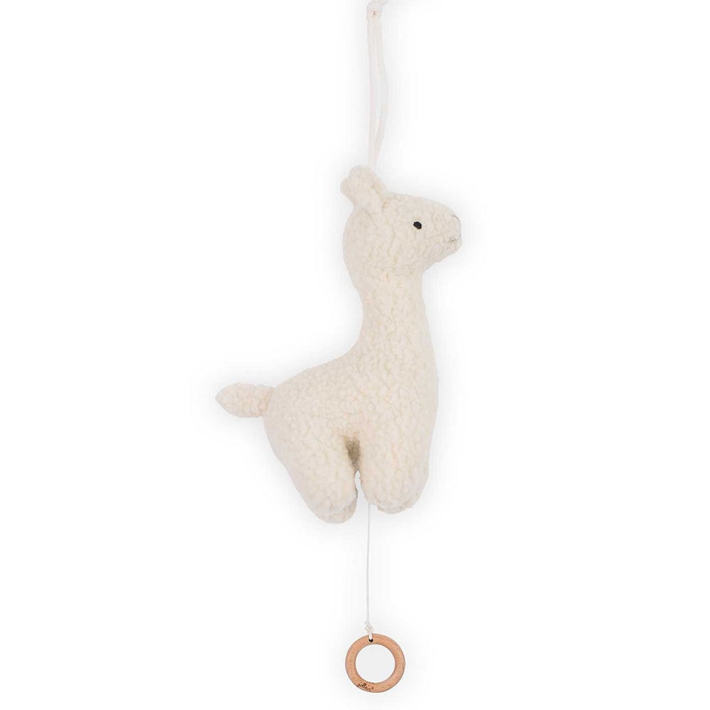 Deer Industries Baby Toy, Jollein Hanger Musical Llama Off White, Llama Accessories Babies, Musical Toy for babies