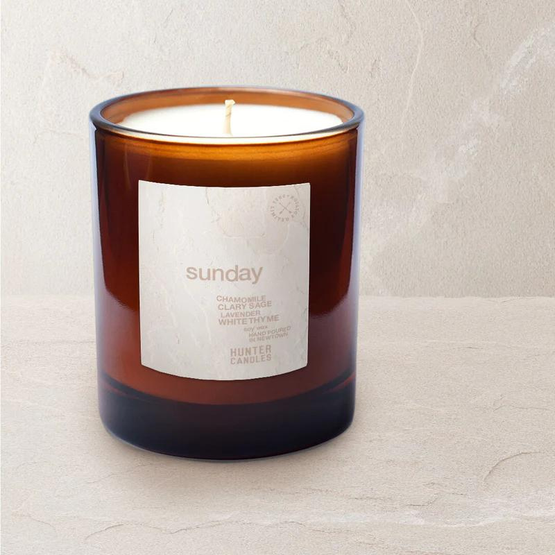 Deer Industries Gifts & Lifestyle Store in Singapore, Hunter Candles Singapore, Sunday Scent, Slow sunday scent, slow living candle scent, luxury hand-poured so wax candles from Australia