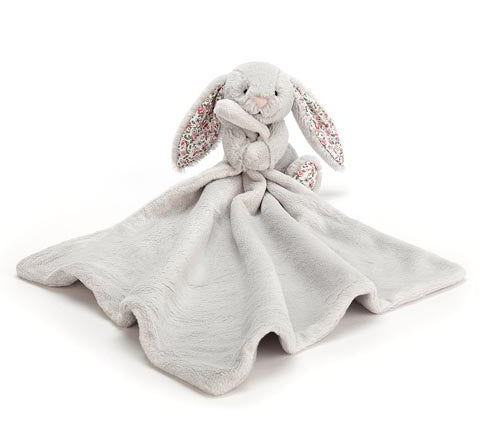 Deer Industries Jellycat Soother Bashful Bunny Blossom Silver. 