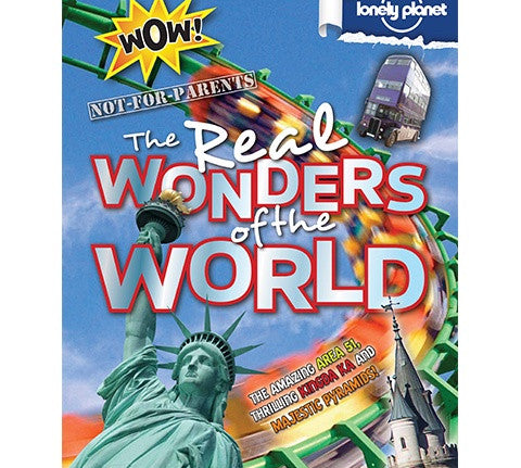 Deer Industries Kids book Lonely planet for kids the real wonders of the world.Amazing stuff to know about the coolest places on the planet. Uncover the awesome real world of wonders, find out fantastic facts, be stunned by the truly surprising and let you mind be boggled by the magical and the amazing.  A perfect gift for curious children age 7-12. Written in English.