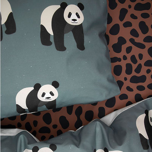 Deer Industries Kids Beddings Singapore, Duvet Cover Panda, Studio Ditte Singapore, Animal Print Duvet Cover