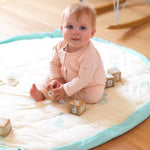 Deer Industries Playmat & Toy Storage, Play & Go Soft Sophie Giraffe, Baby & Toddler Playmat & Toy Storage, Jersey Material