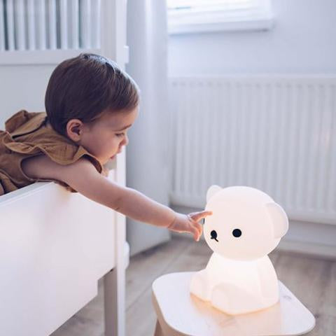 Deer Industries Mr Maria My First Light Boris. Cute bear night light LED and wireless, USB chargeable. Great toddler or kids lamp.