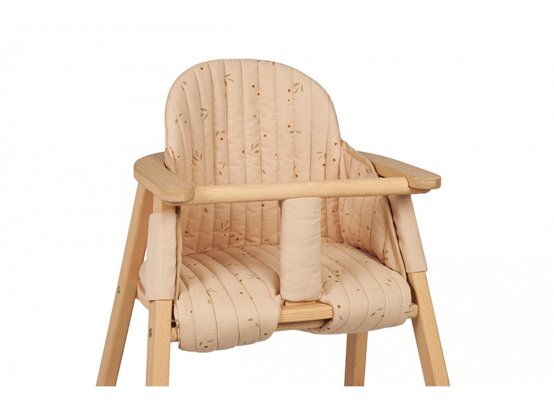 Nobodinoz Growing Green High Chair Cushion Willow Dune