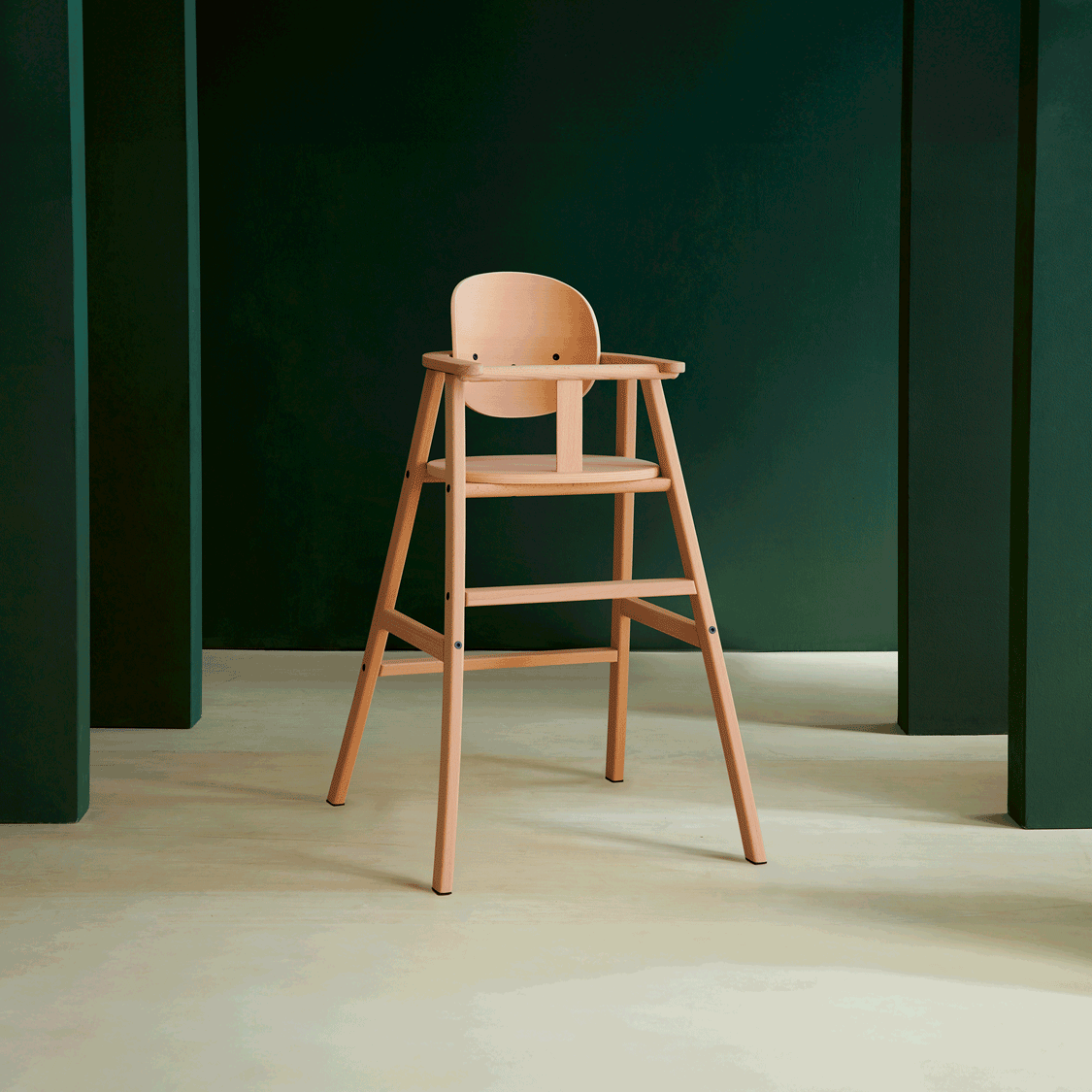 Nobodinoz Growing Green High Chair: 1 product, 2 chairs, 3 positions