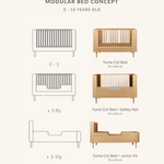 Quax yume cotbed modular cot singapore