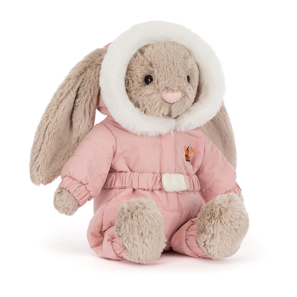 Jellycat Soft Toy Bashful Bunny Snow Suit