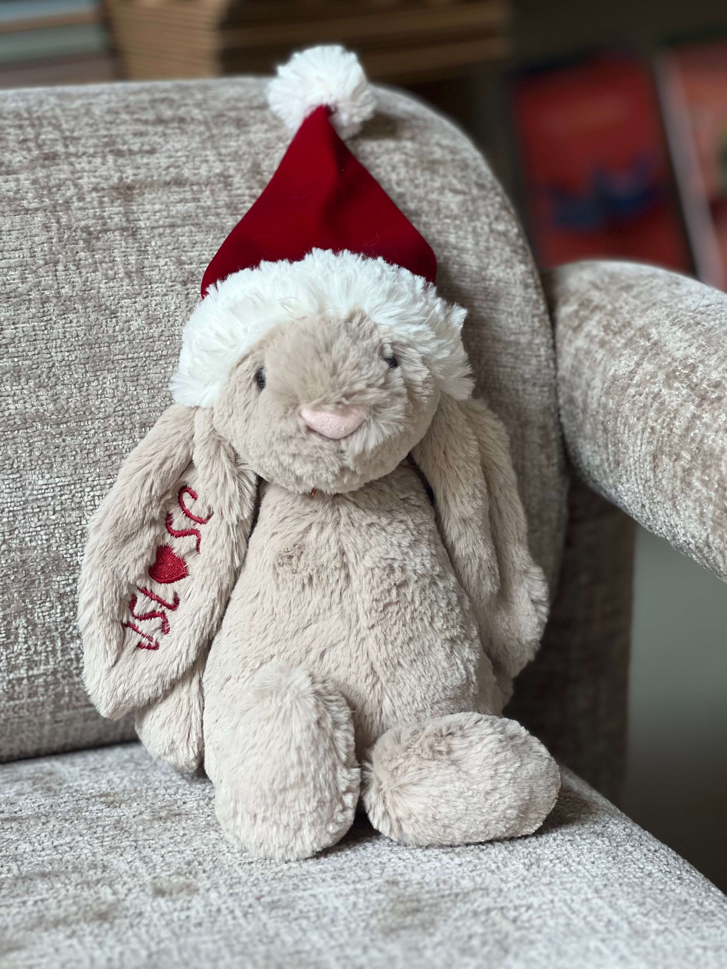 Jellycat Huge Bashful Plum popular Bunny