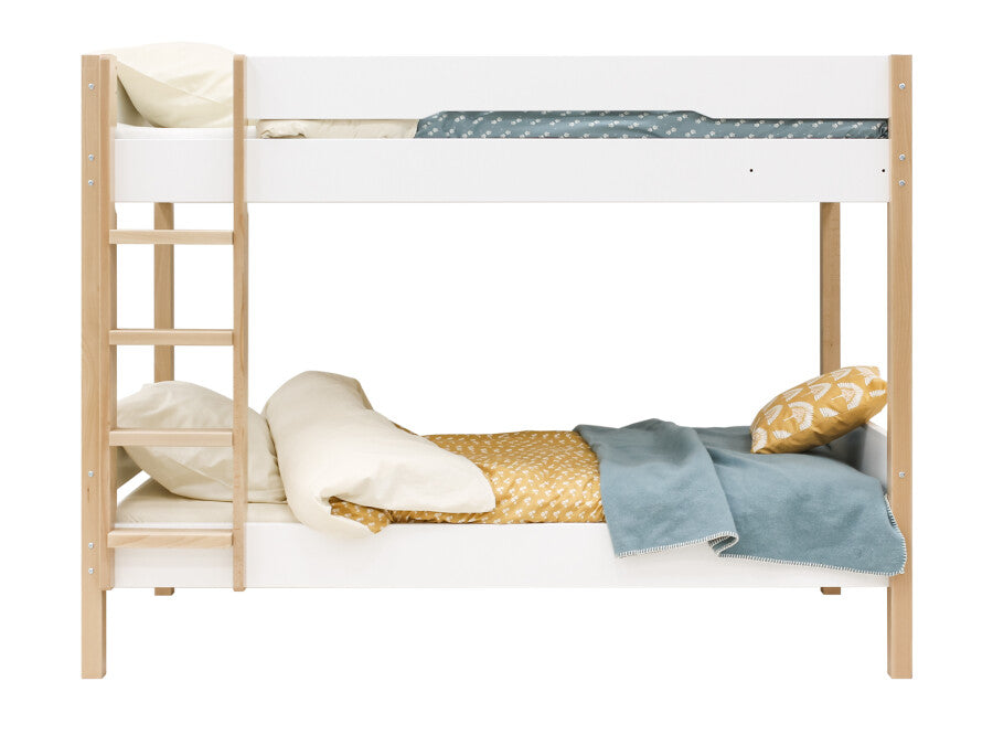Deer Industries, Kids Furniture Singapore, Kids Beds Singapore, Kids Bunk Bed Singapore, Bunkbed in white natural