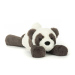 Plush panda toy, jellycat smudge panda singapore