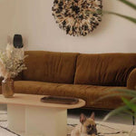 A beige and black geometric patterned washable rug with tassels on the border, kids rugs singapore