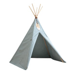 Deer Industries, Nobodinoz, Kids Store Singapore, Kids Home Decor Singapore, Kids Teepee Singapore, Kids Tipi Tent Singapore, Riviera Blue Teepee, Blue Tipi, children tipi tent