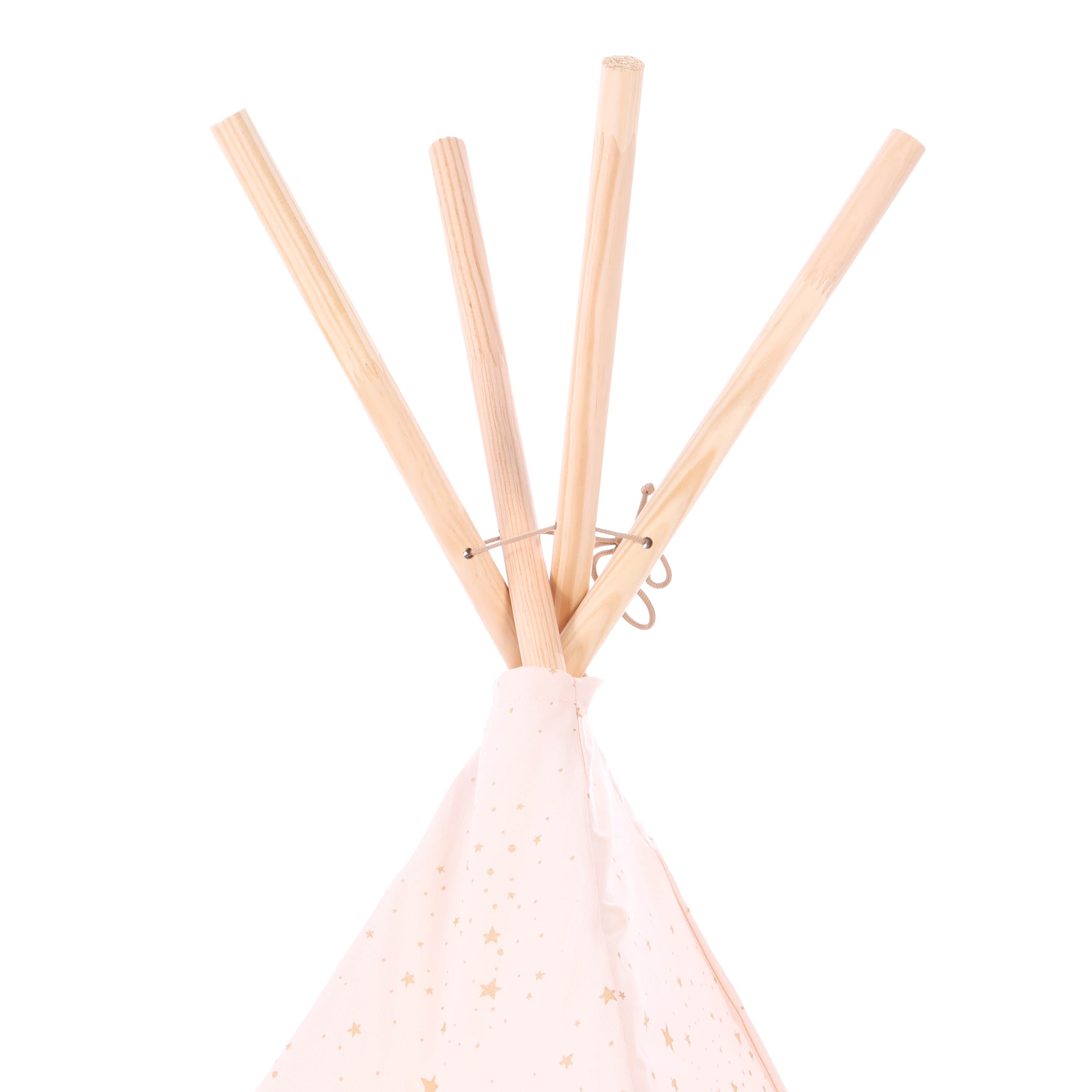 Children's play tent in pink with a geometric pattern, girls room kids decor, available in Singapore