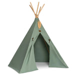 Green kids tipi tent from Nobodinoz, kids tipi tent, children tipi tent, available in Singapore