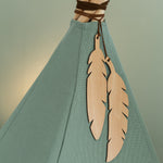 Green kids tipi tent from Nobodinoz, kids tipi tent, children tipi tent, available in Singapore