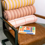 Pink Mauve throw cushion, stripes throw pillows, eclectic bolster, home decor cushions, available in Singapore