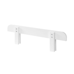 A white safety protection rail for the Vipack Kiddy Single Bed, kids beds singapore