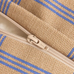 Nobodinoz vibes armchair bean bag brown blue, armchair bean bag, kids beanbags and poufs singapore, colourful home decor, eclectic design