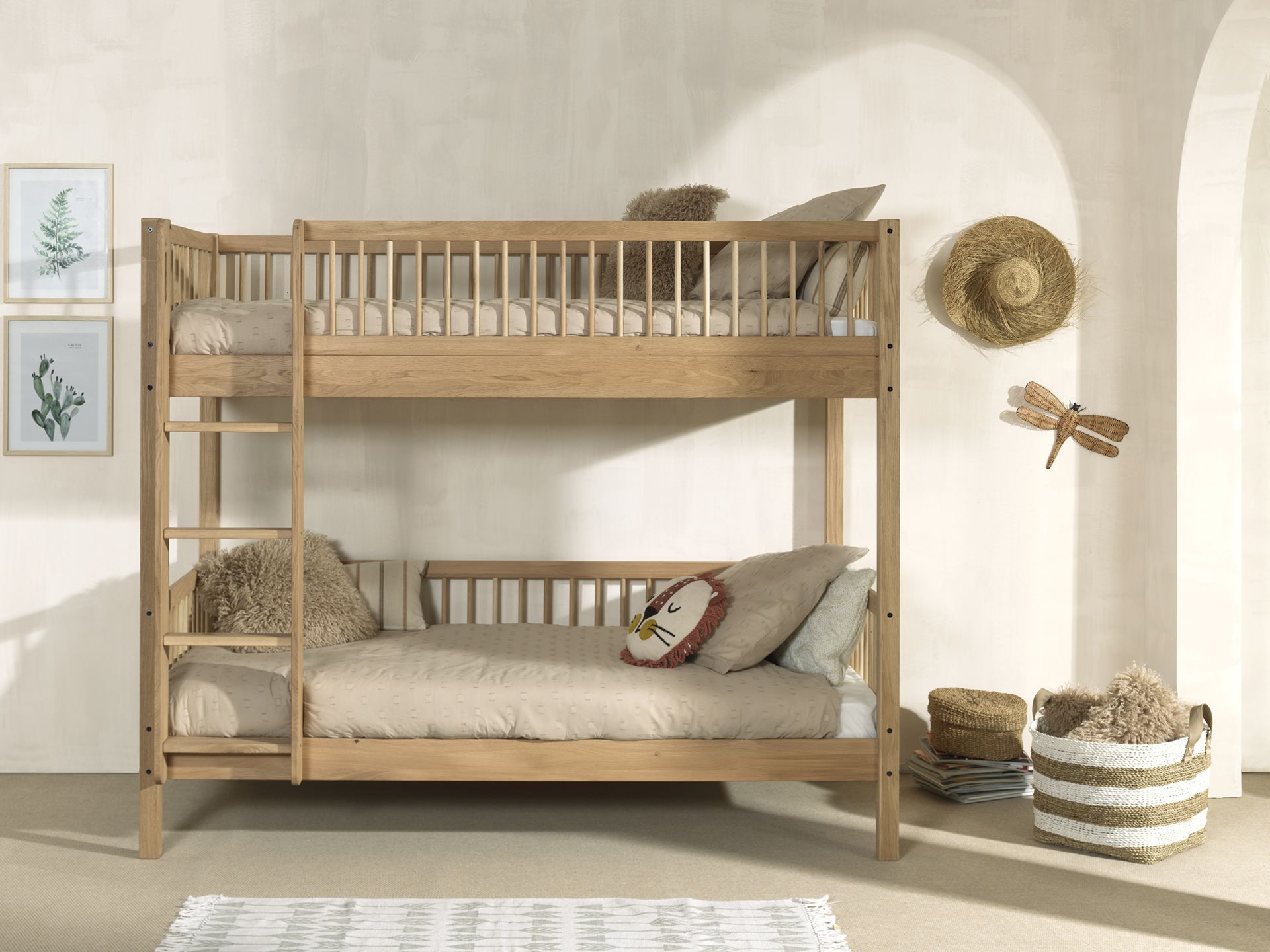 kids bed singapore vipack forrest bunk bed oak