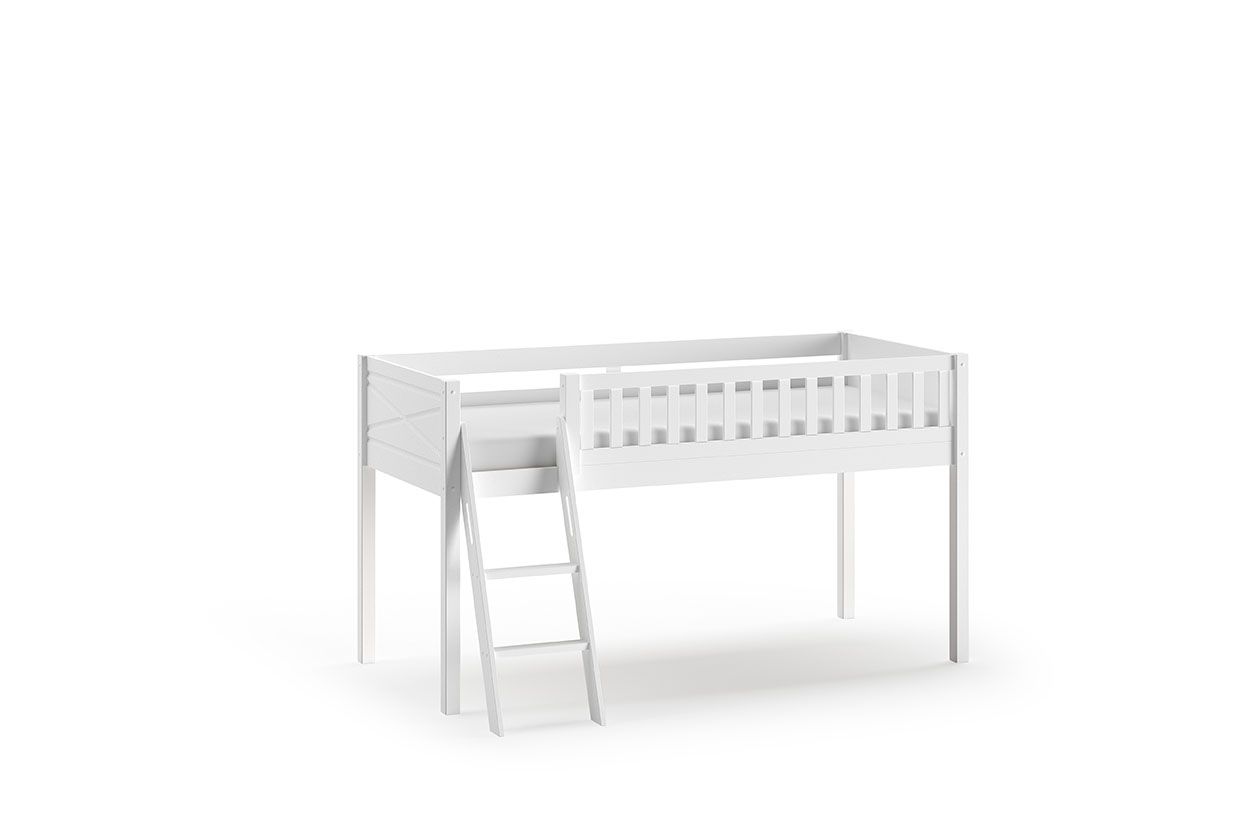 Kids beds singapore white loft bed