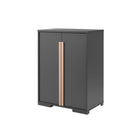 Vipack London 2-Door Wardrobe Anthracite