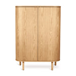 Quax Yume Wardrobe Natural Ash in oak wood for baby nurseries in Singapore