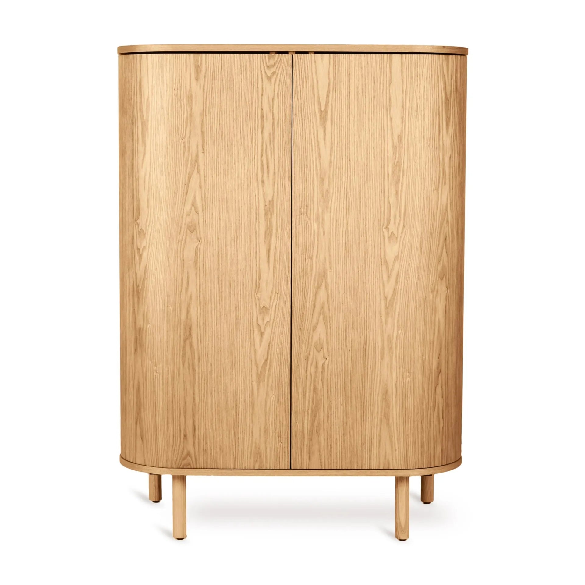 Quax Yume Wardrobe Natural Ash in oak wood for baby nurseries in Singapore