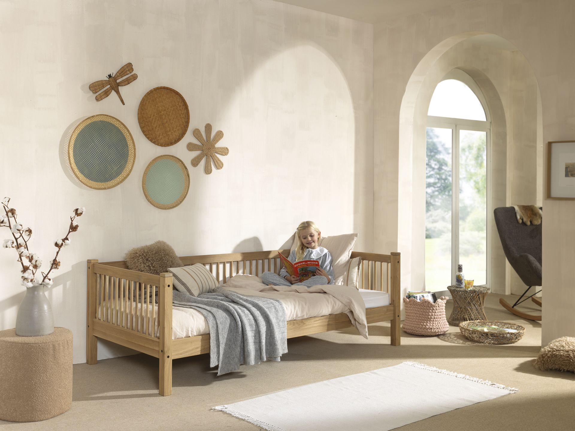 Kids bed singapore vipack forrest cabin bed in oak