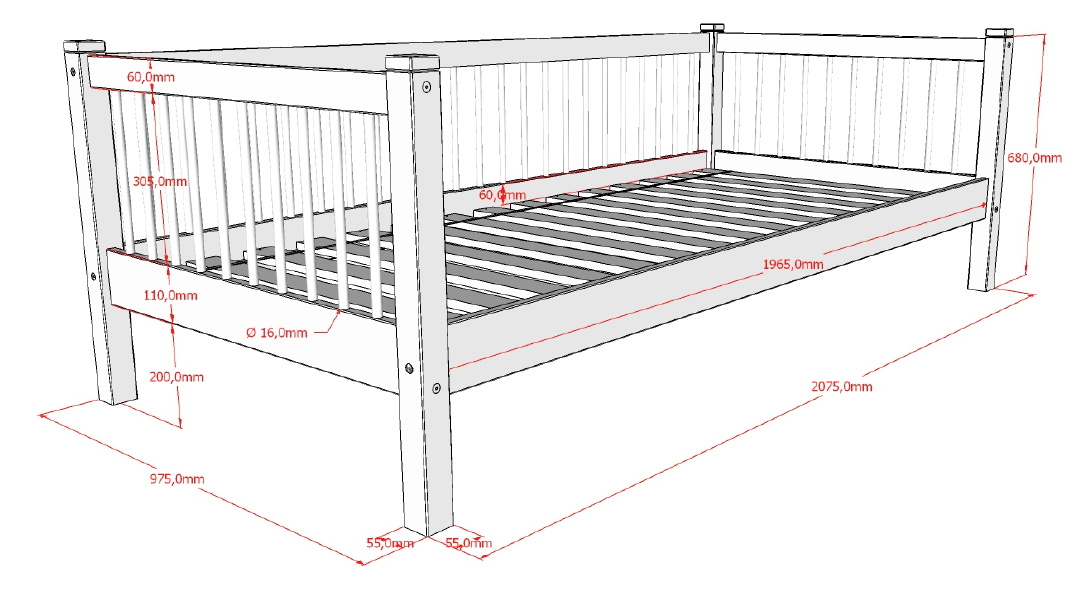 Kids bed singapore vipack forrest cabin bed in oak