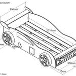 kids beds singapore car bed night speeder