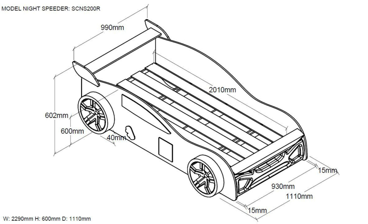 kids beds singapore car bed night speeder