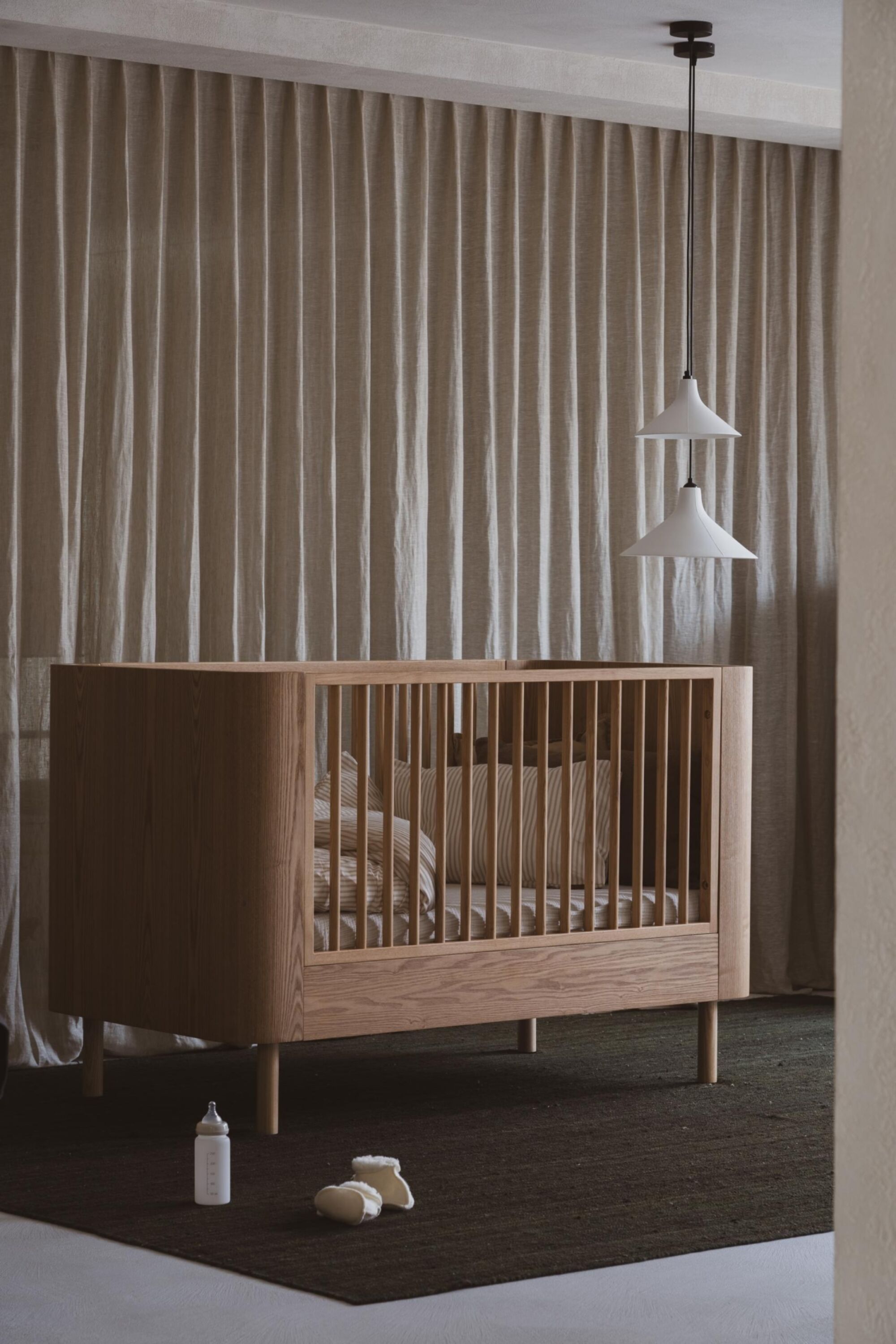Quax Yume Cot Bed Natural Ash baby cot Singapore