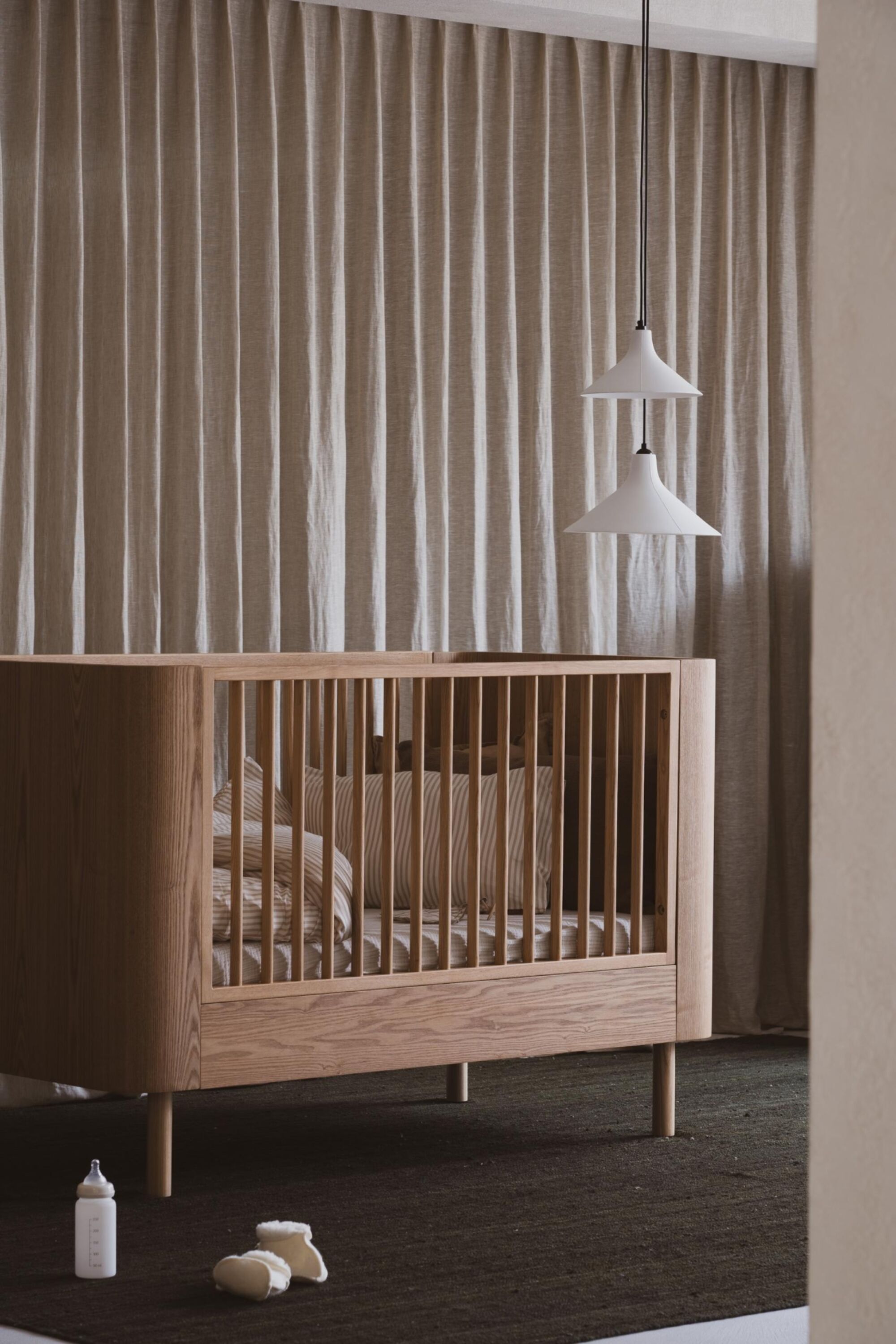 Quax Yume Cot Bed Natural Ash baby cot Singapore