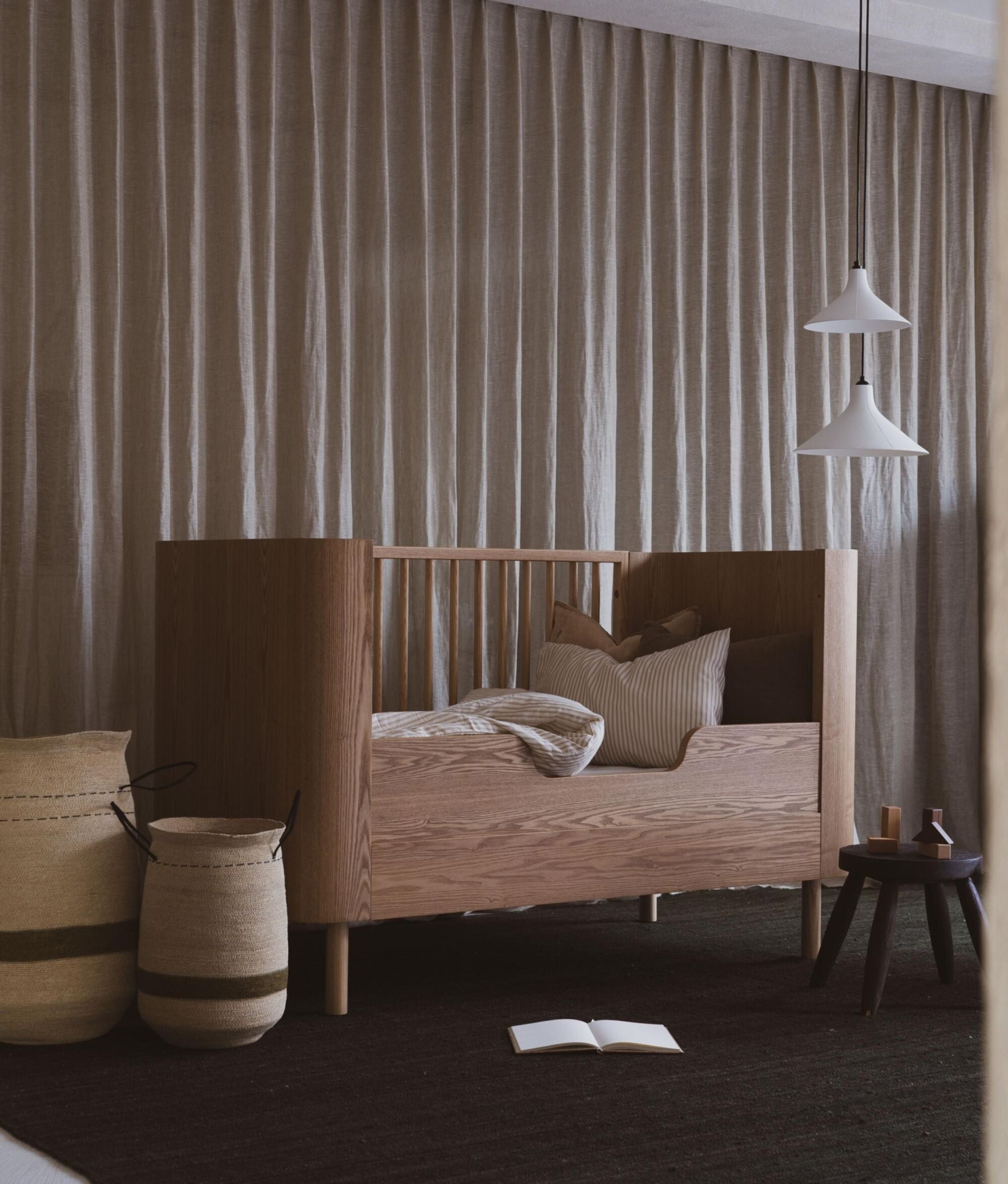 Quax Yume Cot Bed Natural Ash baby cot Singapore