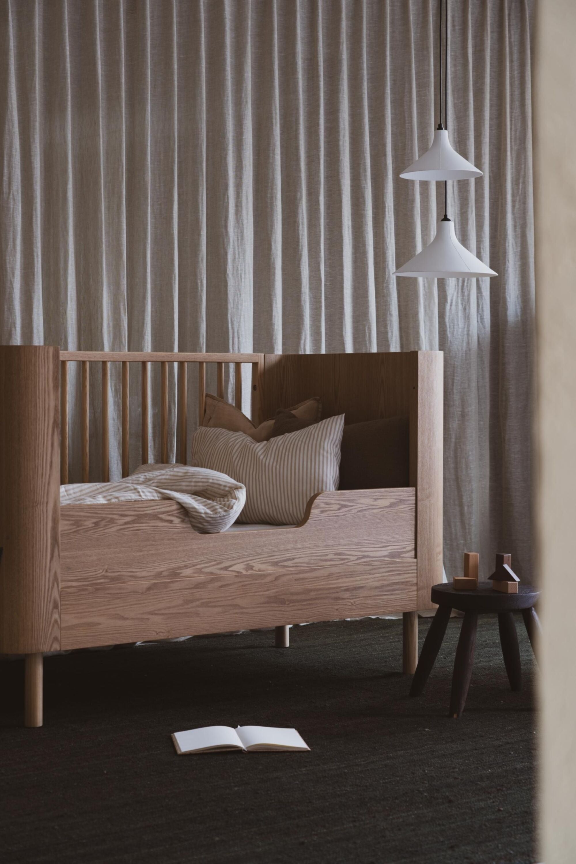 Quax Yume Cot Bed Natural Ash baby cot Singapore