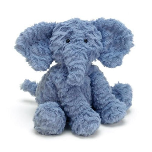 Deer Industries Jellycat Soft Toy Fuddlewuddle elephant. Plush soft toy elephant, great nursery or kids room decor in jungle or safari theme. Great present for all kids.