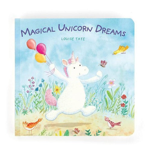 deer industries kids lifestyle jellycat book magical unicorn dreams.Open the cover to Unicorn Dreams and discover a truly magical world. Flying, diving, discovering treasure - all thanks to a sparkling unicorn. Little readers will love this adventure as a bedtime story. 