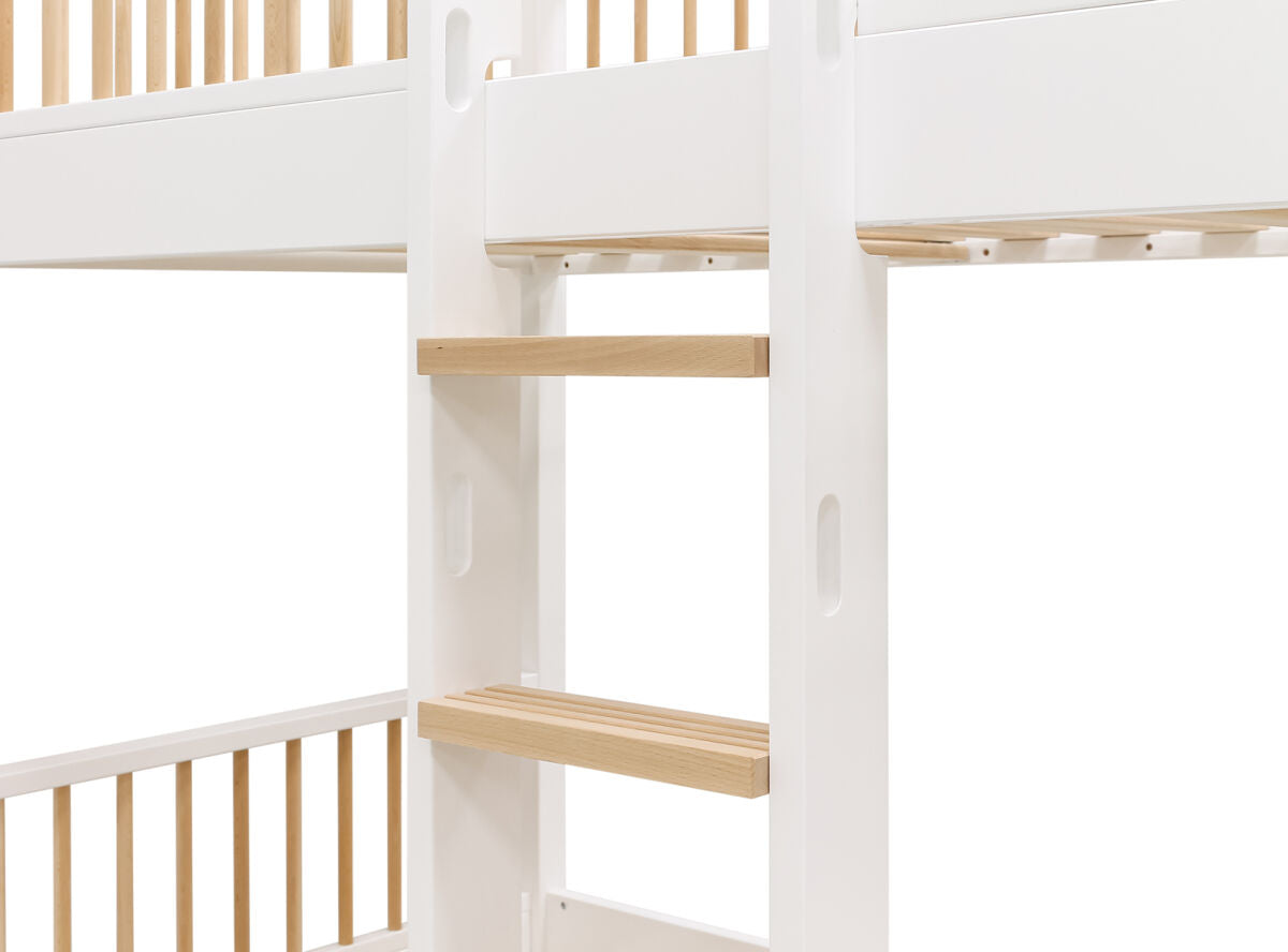Deer Industries Kids Store Singapore, Kids Furniture Singapore, Kids Beds Singapore, Kids Bunk Bed, Bunk Bed in White & Wood, Kids Bunk Bed with storage drawer, Kids Bunk Bed with trundle, Free delivery & assembly