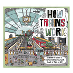 Deer Industries books for kids, Lonely Planet Kids How Trains Work, Educational Books for Kids