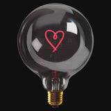LED Portable Filament Bulb Heart