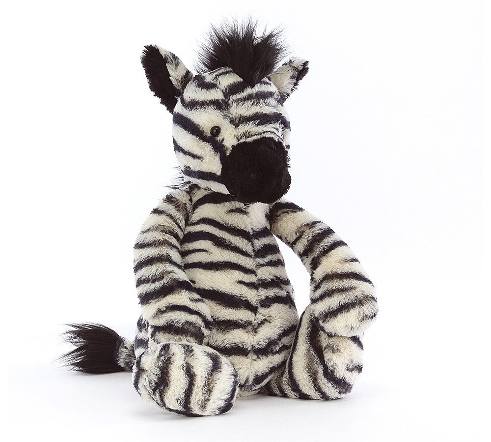 Deer Industries Jellycat Soft Toy Bashful Zebra