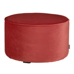 Deer Industries Furniture Store Singapore, Poufs and Ottomans Singapore, Red Ottoman, Red Pouf, Velvet Pouf, Velvet Ottoman, Shop poufs and ottomans singapore, deekhoorn pouf