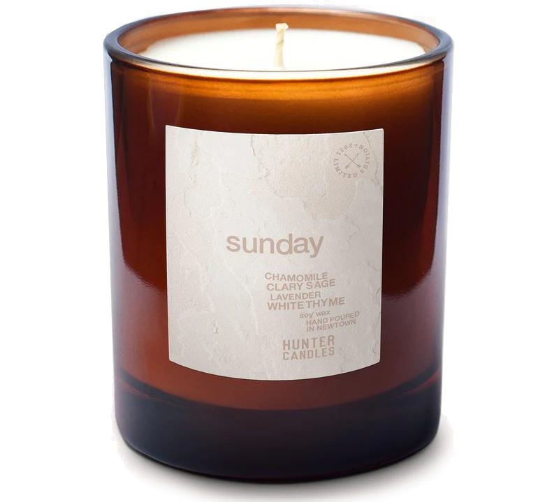Deer Industries Gifts & Lifestyle Store in Singapore, Hunter Candles Singapore, Sunday Scent, Slow sunday scent, slow living candle scent, luxury hand-poured so wax candles from Australia