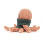 Deer Industries Soft Toys Singapore, Jellycat Singapore, Jellycat Soft Toy Cozy Crew Octopus, CRW3OC, Jellycat Underwater Series, Jellycat Sea Creatures Plush Toys, Softest Plush Animals, Shop Largest Jellycat Collection Online