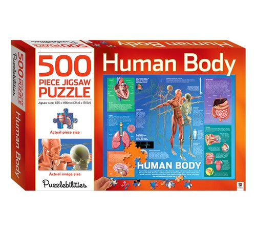 Deer Industries Kids Toys and Games, Educational Games for Kids, Human Anatomy, Science Toys, Jigsaw Puzzle for Kids, Family Jigsaw Puzzle