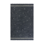 Deer Industries Rugs, Tapis Petit Kids Rugs, Dark Grey Rug with white polka dots, Anthracite Emily Rug, Boys Room Rug, Teen Room Rug, Kids Rugs Singapore