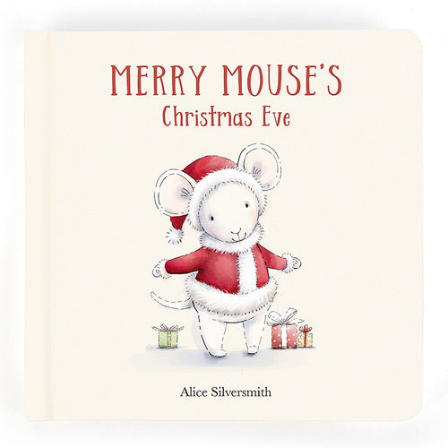 Deer Industries Kids Store, Jellycat Singapore, Jellycat Book, Toddler Book, Bedtime Book for Christmas, Merry Mouse's Christmas Eve, Gifts for Kids for Christmas