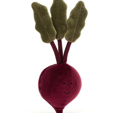 Deer Industries Kids Store, Jellycat Singapore, Vivacious Beetroot, VV6BEET, vivacious vegetable collection, gifts for green lovers, gifts for vegetable lovers, gifts for kids, quirky stuffed toys